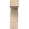Ekena Millwork Thorton Block Smooth Bracket w/ Offset Brace, Douglas Fir, 7 1/2"W x 18"D x 26"H BKT0806X18X26THR05SDF - alternate 3